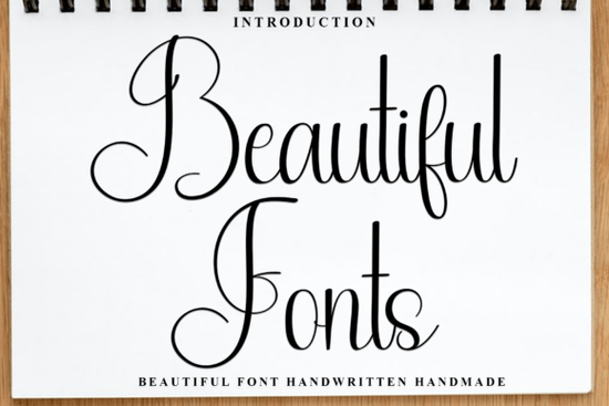 Beautiful Fonts Font